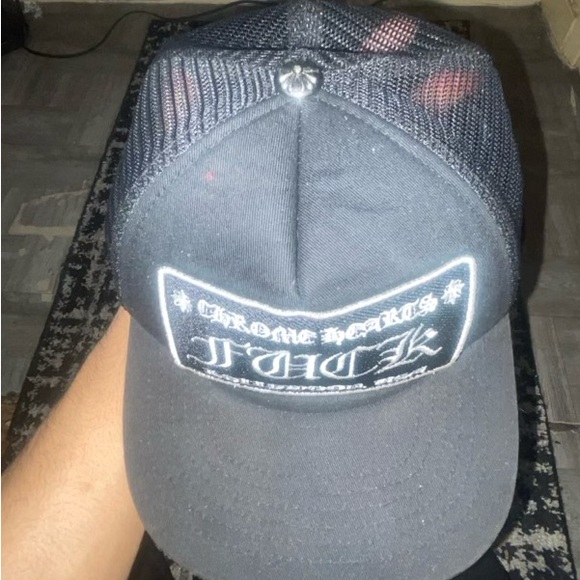 Authentic Chrome Hearts CH Hollywood Trucker Hat